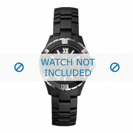 Guess correa de reloj X69002L2S / X69004L2S Cerámica Negro