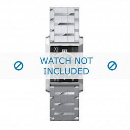 Hugo Boss correa de reloj 1512005 / HB-09-1-14-2019 / HB659002000 Metal Plateado
