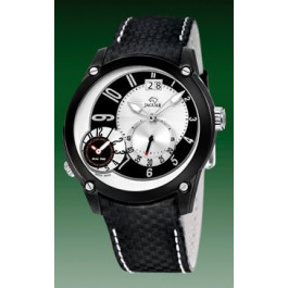 Correa de reloj Jaguar J632 Cuero Negro