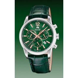 Correa de reloj Jaguar J968.3 Cuero Verde
