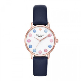 Correa de reloj Kate Spade New York kSW1454 Cuero Azul 16mm