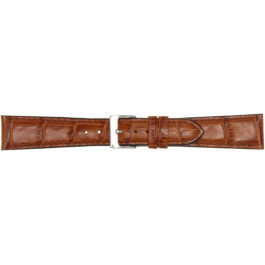 Correa de reloj Poletto 454.02.22 Cuero Cognac 22mm