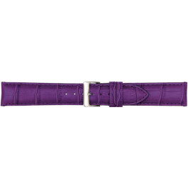 Correa de reloj Poletto 454.17A.14 Cuero Violeta 14mm