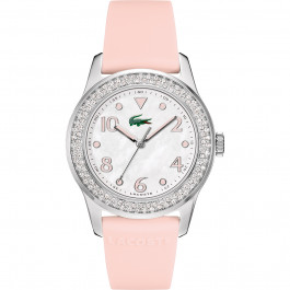 Lacoste correa de reloj 2000663 / LC-11-3-14-2255S Caucho Osa 20mm