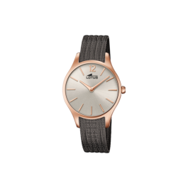 Correa de reloj Lotus 18751 Milanesa Negro