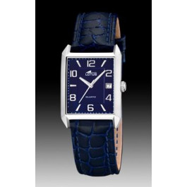 Correa de reloj Lotus 15625.4 Cuero Azul