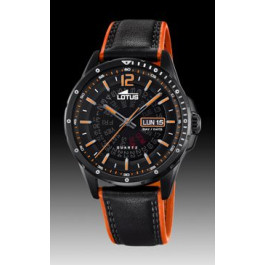Correa de reloj Lotus 18525/1 Cuero Negro