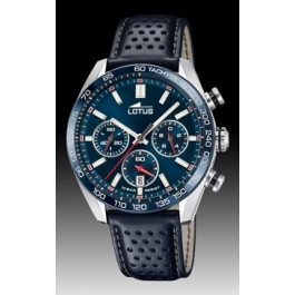 Correa de reloj Lotus 18915/2 Cuero Azul