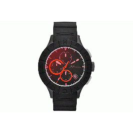 Correa de reloj Marc by Marc Jacobs MBM5546 Caucho Negro