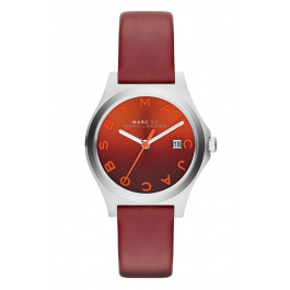 Correa de reloj Marc by Marc Jacobs MBM1322 Cuero Rojo 14mm