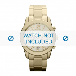 Michael Kors correa de reloj MK5726 Metal Dorado 22mm