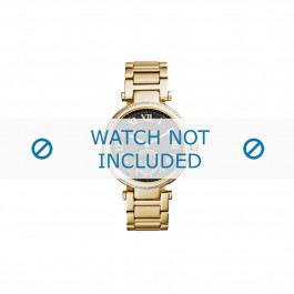 Michael Kors correa de reloj MK5989 Metal Chapado en oro