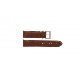 Correa de reloj Nautica A29507G / N22505G Cuero Marrón 22mm
