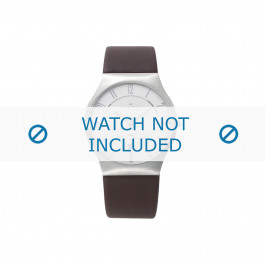 Correa de reloj Skagen 233XXLSL / 233XXXLSL / 233XXLSCD / 233XXLSLD Cuero Marrón 20mm