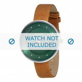 Skagen correa de reloj SKW2328 Cuero Marrón 14mm