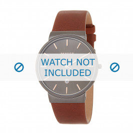 Correa de reloj Skagen SKW6202 Cuero Marrón 30mm