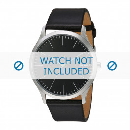 Correa de reloj Skagen SKW6329 Cuero Negro 22mm