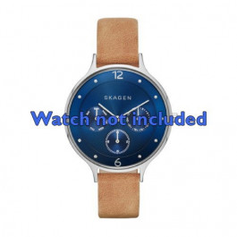 Correa de reloj Skagen SKW2310 Cuero Marrón 14mm