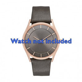 Correa de reloj Skagen SKW2346 Cuero Gris antracita 20mm