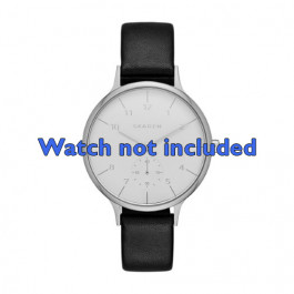 Skagen correa de reloj SKW2415 Piel Negro 14mm 