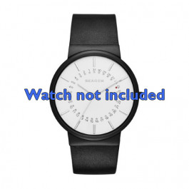 Correa de reloj Skagen SKW6243 Cuero Negro 20mm