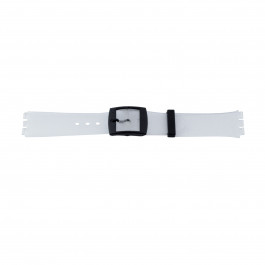 Correa de reloj Swatch (alt.) 51.00 Plástico Transparente 17mm