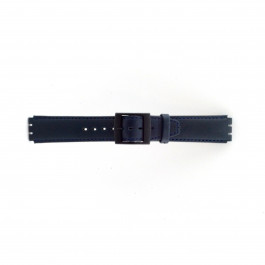 Correa de reloj Swatch SC11.05 Cuero Azul 17mm