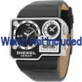 Correa de reloj Diesel DZ7101 Cuero Negro 39mm