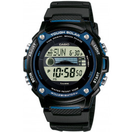 Correa de reloj Casio W-S200H / W-S210H Plástico Negro 18mm