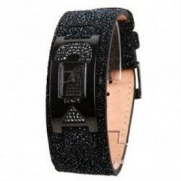 Correa de reloj Guess W10262L1 Cuero Negro