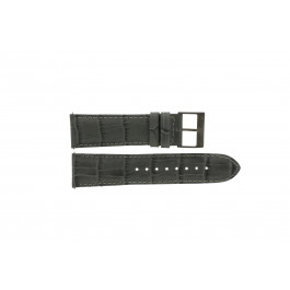Guess correa de reloj W19531G1 Piel Gris 24mm