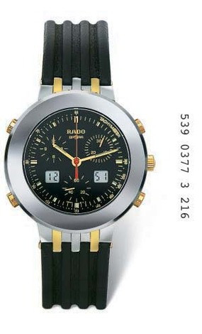 Reloj rado negro 2025
