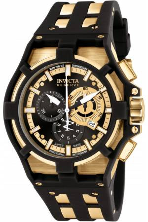 Correa de reloj Invicta 0639 / 0639-01 Silicona Negro