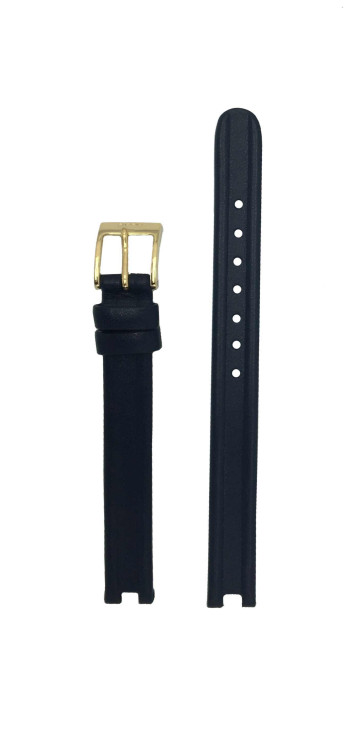 Correa de reloj Rado R0120435794020 / R0708568 / Coupole Cuero Azul 10mm
