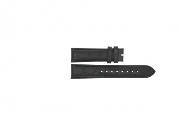 Esprit correa de reloj ES102481002 Cuero Negro 22mm + costura negro