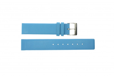 Correa de reloj Obaku V107-BL Cuero Azul claro 18mm