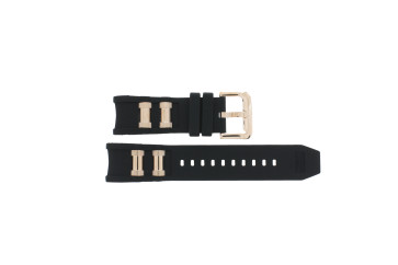 Correa de reloj Invicta 1090.01 Caucho Negro