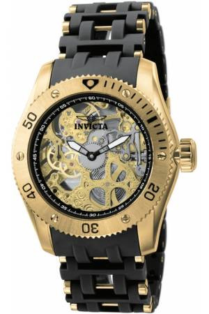 Correa de reloj Invicta 1261.01 Plástico Negro
