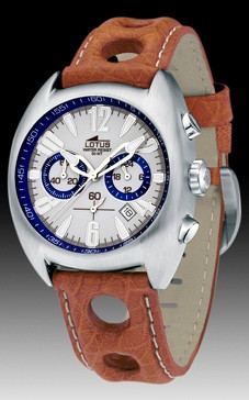 Correa de reloj Lotus 15323-2 Cuero Cognac 22mm