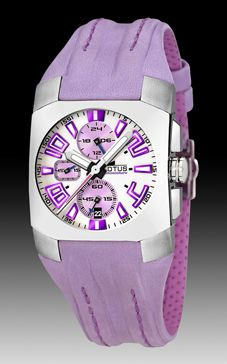 Correa de reloj Lotus 15407/5 Plástico Violeta