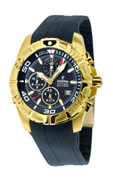 Correa de reloj Festina 16120-1 Caucho Negro