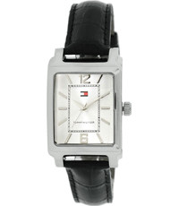 Correa de reloj Tommy Hilfiger TH-74-1-25-0784 / 1710190 / 1710195 / 679301046 / 1046 / Cuero Negro 20mm