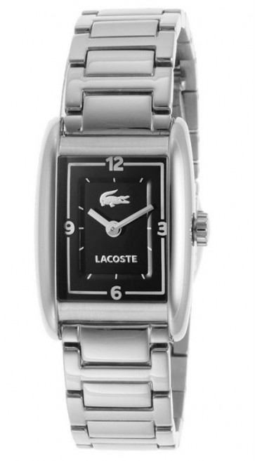 Lacoste correa de reloj 2000666 / LC-49-3-14-2242 Metal Acero inoxidable 16mm