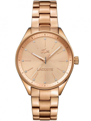 Lacoste correa de reloj 2000899 / LC-82-3-34-2603 Metal Rosa 18mm