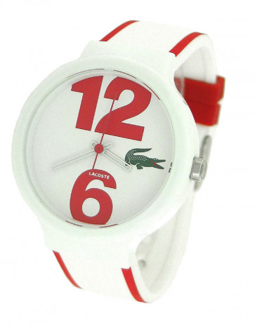 Lacoste correa de reloj 2010544 / LC-46-1-29-2224 Caucho Multicolor 14mm