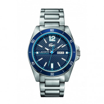 Lacoste correa de reloj 210636 / 2010801 / LC-62-1-27-2352 /  2010637 / 2010638 /  2010639 /  2010640 Metal Plateado 22mm