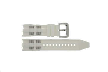 Invicta correa de reloj 20290 Caucho / plástico Blanco