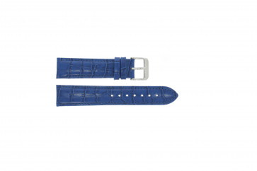 Correa de reloj Universal 285R.05 Cuero Azul 20mm
