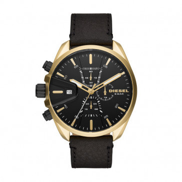 Correa de reloj Diesel DZ4516 Cuero Negro 22mm