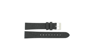 Correa de reloj Universal 41698-01-16 Piña Vegana Negro 16mm